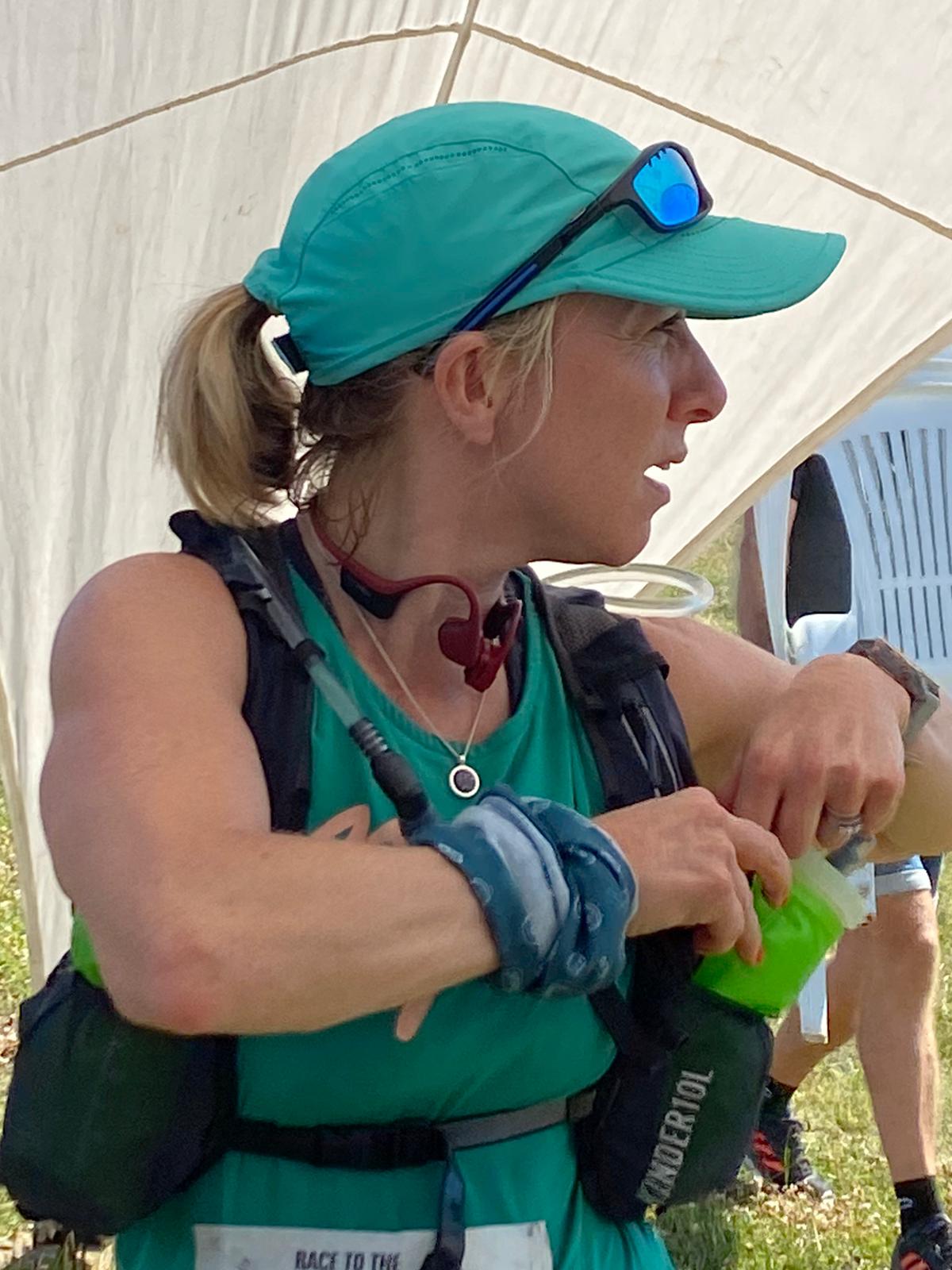 Jodie Lloyd-Jones at the Race to the Stones ultramarathon